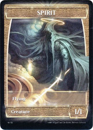Card Game Tokens Spirit 9 10 Dawnlight Foil Dice Life Counters Tokens Card Game Tokens Spirit 9 10 Dawnlight Foil Dice Life Counters Tokens