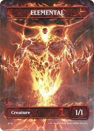 Card Game Tokens Elemental Red 6 10 Dawnlight Borderless Foil Dice Life Counters Tokens Card Game Tokens Elemental Red 6 10 Dawnlight Borderless Foil Dice Life Counters Tokens