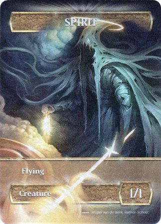 Card Game Tokens Spirit 9 10 Dawnlight Borderless Foil Dice Life Counters Tokens Card Game Tokens Spirit 9 10 Dawnlight Borderless Foil Dice Life Counters Tokens