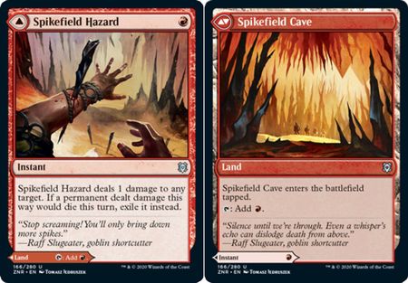 Spikefield Hazard Spikefield Cave 166 280 Zendikar Rising Singles Spikefield Hazard Spikefield Cave 166 280 Zendikar Rising Singles