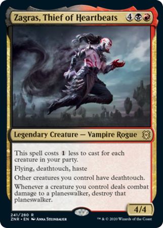 Zagras Thief of Heartbeats 241 280 Zendikar Rising Singles Zagras Thief of Heartbeats 241 280 Zendikar Rising Singles