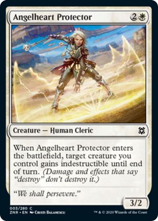 Angelheart Protector 003 280 Zendikar Rising Singles Angelheart Protector 003 280 Zendikar Rising Singles