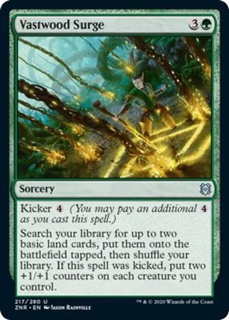 Vastwood Surge 217 280 Zendikar Rising Singles Vastwood Surge 217 280 Zendikar Rising Singles