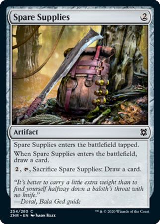 Spare Supplies 254 280 Zendikar Rising Singles Spare Supplies 254 280 Zendikar Rising Singles