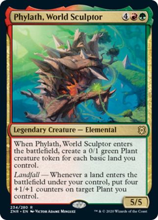Phylath World Sculptor 234 280 Zendikar Rising Singles Phylath World Sculptor 234 280 Zendikar Rising Singles