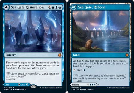 Sea Gate Restoration Sea Gate Reborn 076 280 Zendikar Rising Singles Sea Gate Restoration Sea Gate Reborn 076 280 Zendikar Rising Singles