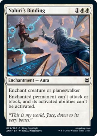 Nahiri s Binding 029 280 Zendikar Rising Singles Nahiri s Binding 029 280 Zendikar Rising Singles