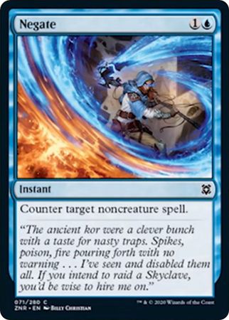Negate 071 280 Zendikar Rising Singles Negate 071 280 Zendikar Rising Singles