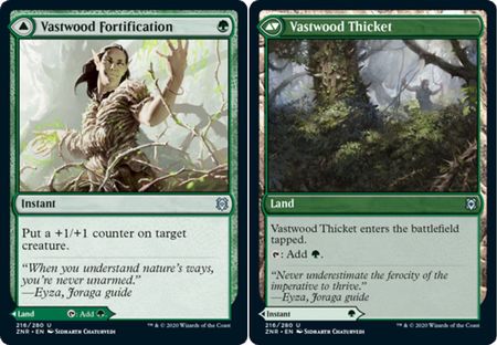 Vastwood Fortification Vastwood Thicket 216 280 Zendikar Rising Singles Vastwood Fortification Vastwood Thicket 216 280 Zendikar Rising Singles