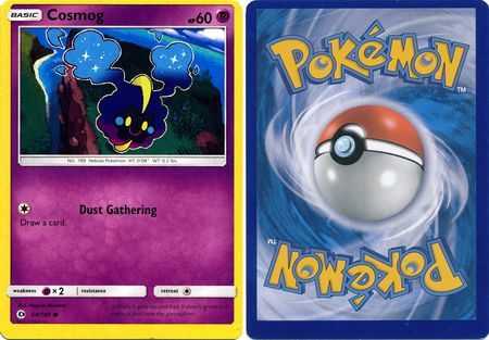 Cosmog 64 149 Misprint Common S M Base Set 30813 Pokemon Cosmog 64 149 Misprint Common S M Base Set 30813 Pokemon