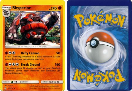 Rhyperior 95 214 Rare miss cut Pokemon Rhyperior 95 214 Rare miss cut Pokemon