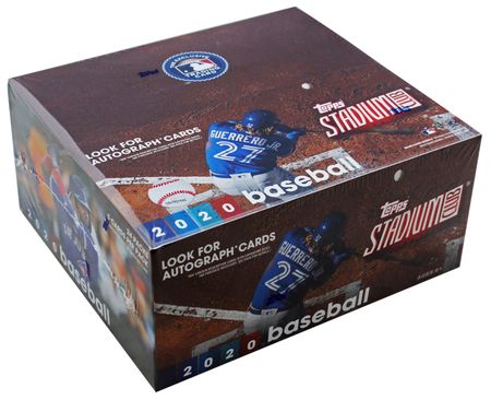 2020 Topps Stadium Club Baseball Retail Hobby Box Topps 08974 Baseball Trading Card Sealed Product 2020 Topps Stadium Club Baseball Retail Hobby Box Topps 08974 Baseball Trading Card Sealed Product