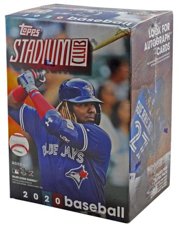 2020 Topps Stadium Club Baseball Blaster Box Topps 08977 2020 Topps Stadium Club Baseball Blaster Box Topps 08977