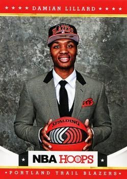 Damian Lillard 2012 13 NBA Hoops 280 Rookie Panini 2012 13 NBA Hoops Damian Lillard 2012 13 NBA Hoops 280 Rookie Panini 2012 13 NBA Hoops