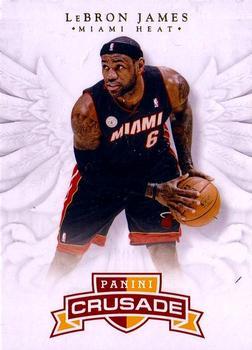 LeBron James 2012 13 Crusade 13 Panini 2012 13 Panini Crusade LeBron James 2012 13 Crusade 13 Panini 2012 13 Panini Crusade