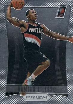 Damian Lillard 2012 13 Prizm 245 Rookie 1st Year Panini 2012 13 Panini Prizm Damian Lillard 2012 13 Prizm 245 Rookie 1st Year Panini 2012 13 Panini Prizm