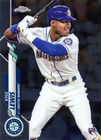 Kyle Lewis 2020 Topps Chrome 186 Rookie Kyle Lewis 2020 Topps Chrome 186 Rookie