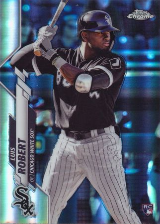 Luis Robert 2020 Topps Chrome 60 Rookie Refractor 2020 Topps Chrome Luis Robert 2020 Topps Chrome 60 Rookie Refractor 2020 Topps Chrome