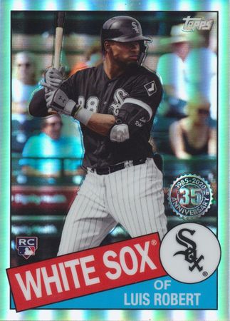 Luis Robert 2020 Topps Chrome 85TC 17 1985 Rookie Retro 2020 Topps Chrome Luis Robert 2020 Topps Chrome 85TC 17 1985 Rookie Retro 2020 Topps Chrome