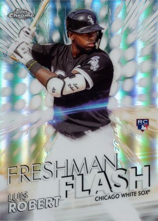 Luis Robert 2020 Topps Chrome FF 5 Rookie Freshman Flash 2020 Topps Chrome Freshman Flash Luis Robert 2020 Topps Chrome FF 5 Rookie Freshman Flash 2020 Topps Chrome Freshman Flash