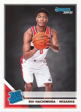 Rui Hachimura 2019 20 Donruss 208 Rated Rookie Panini Rui Hachimura 2019 20 Donruss 208 Rated Rookie Panini