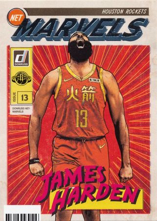 James Harden 2019 20 Donruss Net Marvels 13 Panini 2019 20 Donruss Net Marvels James Harden 2019 20 Donruss Net Marvels 13 Panini 2019 20 Donruss Net Marvels