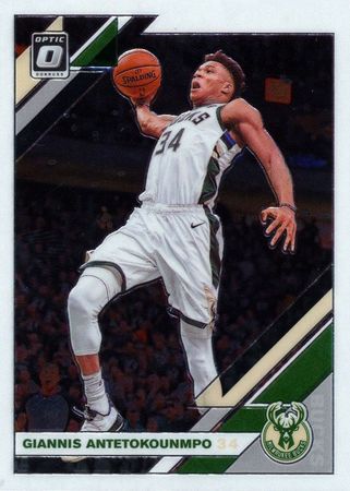 Giannis Antetokounmpo 2019 20 Donruss Optic 81 Panini 2019 20 Donruss Optic Giannis Antetokounmpo 2019 20 Donruss Optic 81 Panini 2019 20 Donruss Optic
