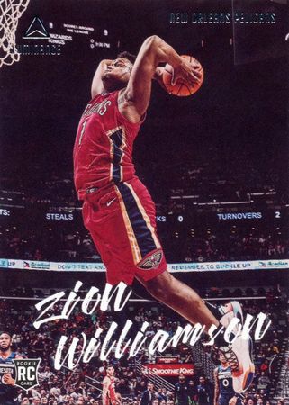 Zion Williamson 2019 20 Luminance 143 Rookie Chronicles Panini 2019 20 Panini Chronicles Luminance Zion Williamson 2019 20 Luminance 143 Rookie Chronicles Panini 2019 20 Panini Chronicles Luminance