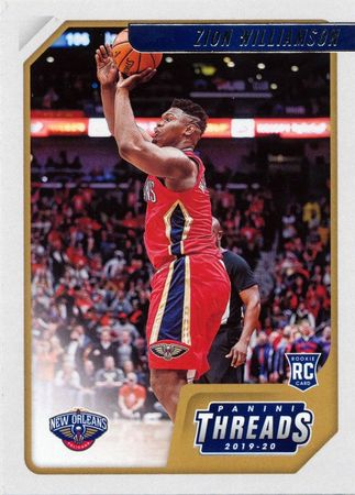 Zion Williamson 2019 20 Threads 78 Rookie Chronicles Panini 2019 20 Panini Chronicles Threads Zion Williamson 2019 20 Threads 78 Rookie Chronicles Panini 2019 20 Panini Chronicles Threads