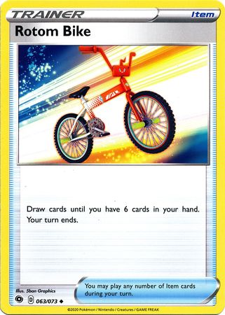 Rotom Bike 063 073 Uncommon Rotom Bike 063 073 Uncommon