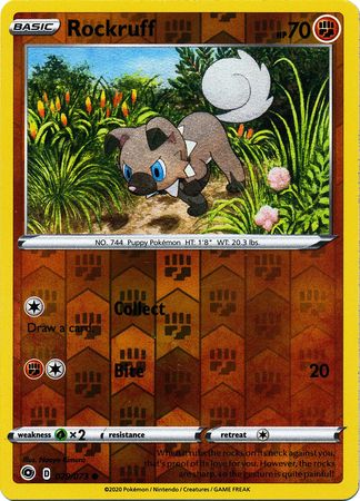 Rockruff - 029/073 - Common Reverse Holo