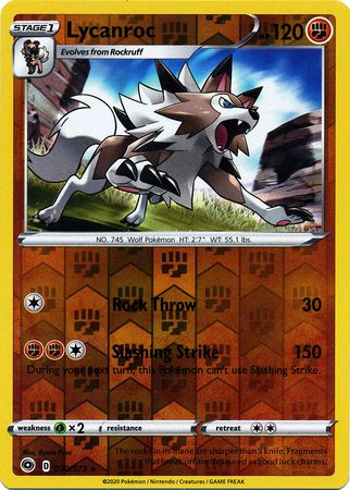 Details about   Lycanroc 030/073 Holo Champions Path 