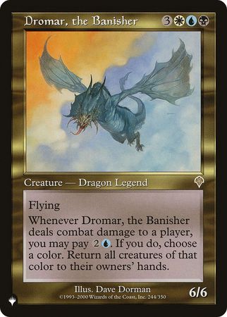 Dromar the Banisher 244 350 The List The List Singles Dromar the Banisher 244 350 The List The List Singles