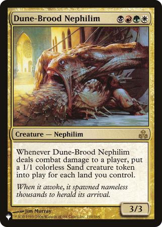 Dune Brood Nephilim 110 165 The List The List Singles Dune Brood Nephilim 110 165 The List The List Singles