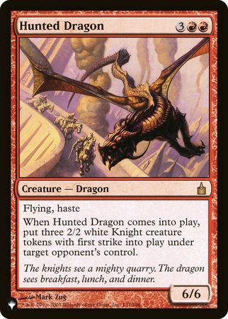 Hunted Dragon 131 306 The List The List Singles Hunted Dragon 131 306 The List The List Singles