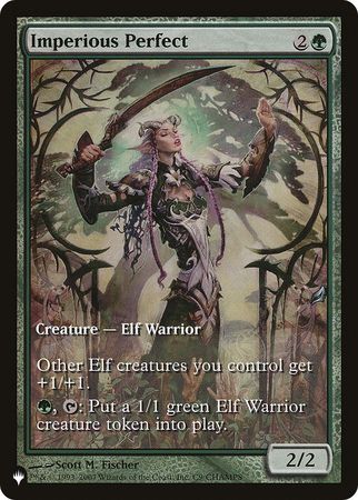 Imperious Perfect Extended Art Promo The List The List Singles Imperious Perfect Extended Art Promo The List The List Singles
