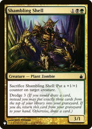 Shambling Shell 230 306 The List The List Singles