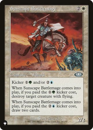Sunscape Battlemage 16 143 The List The List Singles Sunscape Battlemage 16 143 The List The List Singles