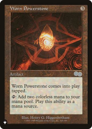 Worn Powerstone 318 350 The List The List Singles Worn Powerstone 318 350 The List The List Singles