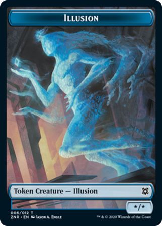 Illusion Token 006 012 Zendikar Rising Zendikar Rising Singles Illusion Token 006 012 Zendikar Rising Zendikar Rising Singles