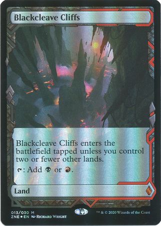 Blackcleave Cliffs 013 030 Foil Zendikar Rising Expedition Foil Singles Blackcleave Cliffs 013 030 Foil Zendikar Rising Expedition Foil Singles