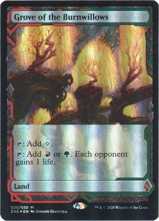 Grove of the Burnwillows 025 030 Foil Grove of the Burnwillows 025 030 Foil