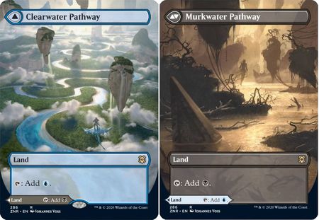 Clearwater Pathway Murkwater Pathway 286 Alternate Art Showcase Clearwater Pathway Murkwater Pathway 286 Alternate Art Showcase