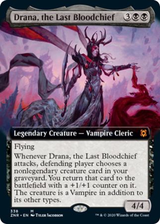 Drana the Last Bloodchief 338 Extended Art Drana the Last Bloodchief 338 Extended Art