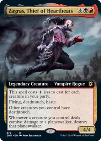Zagras Thief of Heartbeats 372 Extended Art Zagras Thief of Heartbeats 372 Extended Art