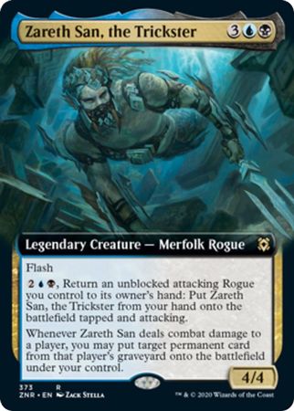 Zareth San the Trickster 373 Extended Art Zareth San the Trickster 373 Extended Art
