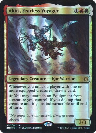 Akiri Fearless Voyager 220 280 Foil Akiri Fearless Voyager 220 280 Foil