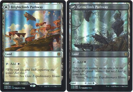 Brightclimb Pathway Grimclimb Pathway 259 280 Foil Brightclimb Pathway Grimclimb Pathway 259 280 Foil