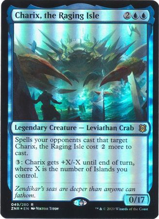 Charix, the Raging Isle · Zendikar Rising Promos (PZNR) #49s · Scryfall  Magic The Gathering Search