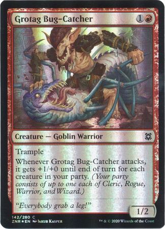 Grotag Bug Catcher 142 280 Foil Zendikar Rising Foil Singles Grotag Bug Catcher 142 280 Foil Zendikar Rising Foil Singles
